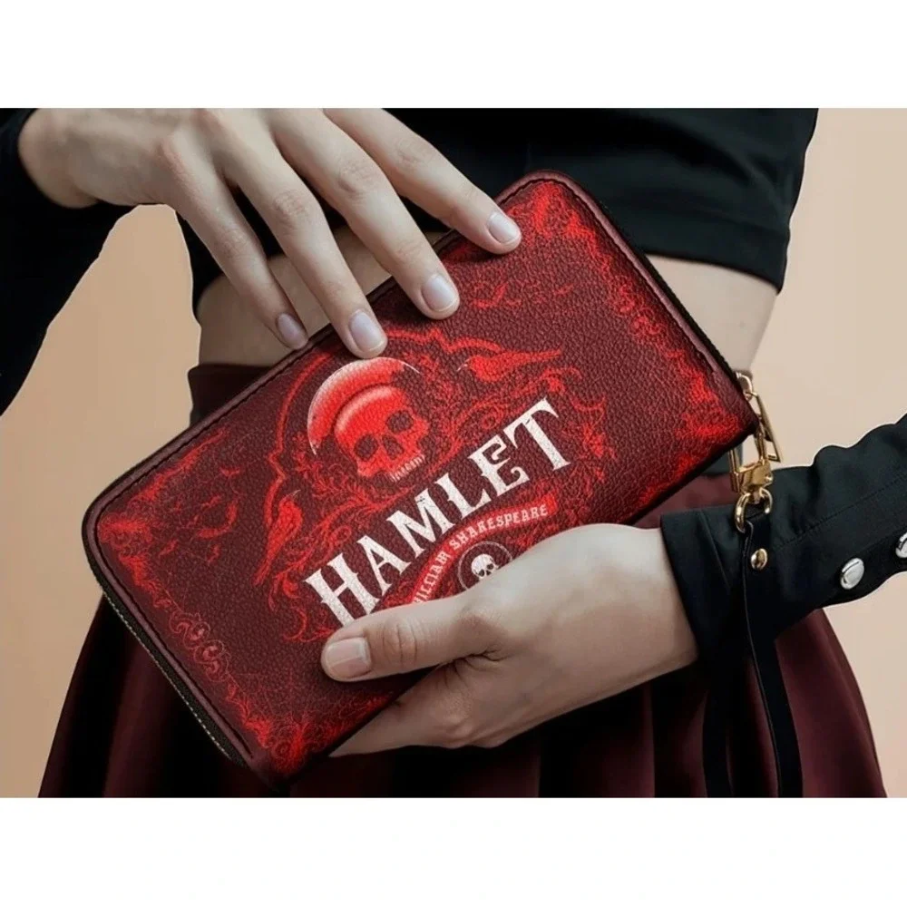 Hamlet The Red Room Wallet Horror Goth Halloween New Gothic Literature